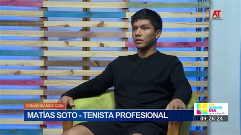 Mat As Soto Tenista Profesional Youtube