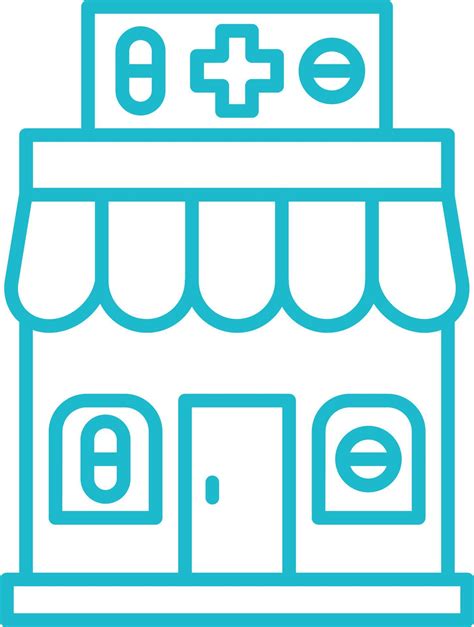 Pharmacy Multicolor Line Icon Vector Art At Vecteezy