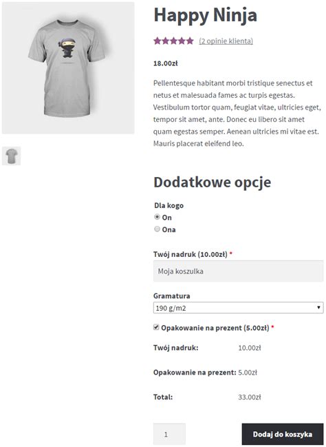 Pola Produkt W Woocommerce Personalizacja Strony Produktowej