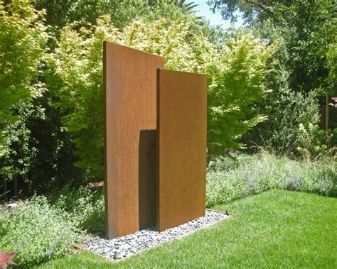 Corten Steel Garden Wall Screen By Adezz Flora Select