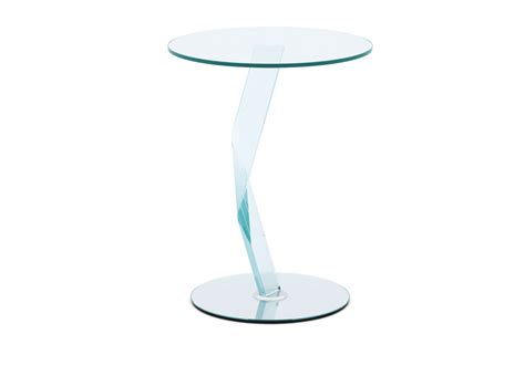 Tonelli Bakkarat Side Table Modern Furniture Glass Side Tables