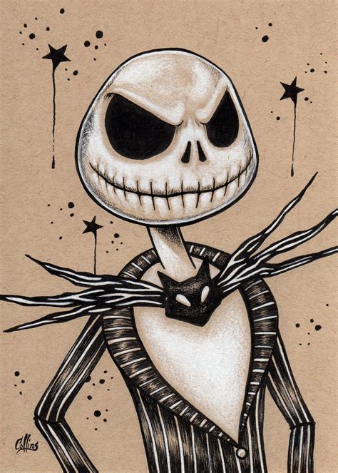 Nightmare Before Christmas Drawing Jack - Drawing Word Searches