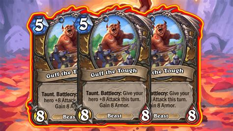 How Many Guff The Tough Yes Quest Druid Is Wild United In Stormwind New Decks Hearthstone