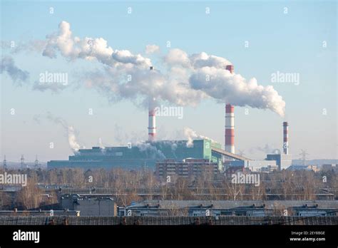 Air Pollution From A Natural Gas And Coal Power Plant Emissions Of