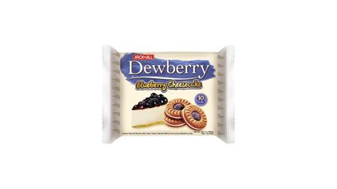 Dewberry Blueberry And Cheese Cake 33gx10s Delivery In The Philippines