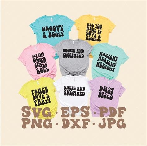 Bridal Party Svg Bundle Dazed And Engaged Svg Boozed And Etsy Bachelorette Party Planning