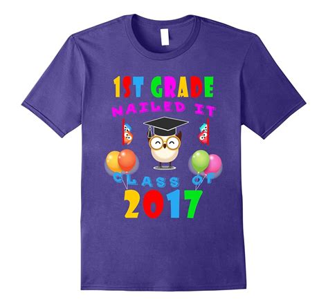 1st Grade Nailed It Class Of 2017 Shirt TH TEEHELEN