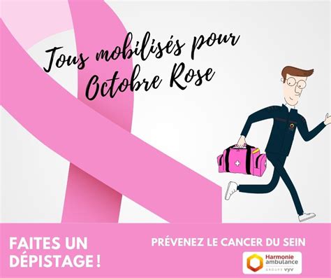 Octobre Rose Tous Mobilis S Harmonie Ambulance