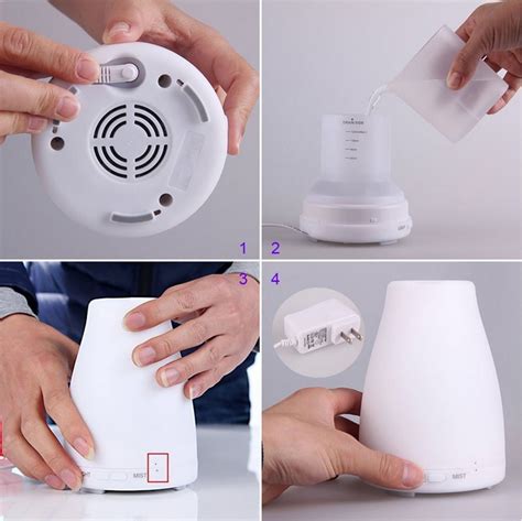 Homeful Aromatherapy Essential Oil Diffuser 120ml Portable Ultrasonic