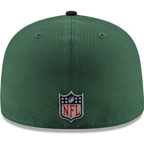 New Era Flat Brim 59FIFTY Sideline New York Jets NFL Green Fitted Cap