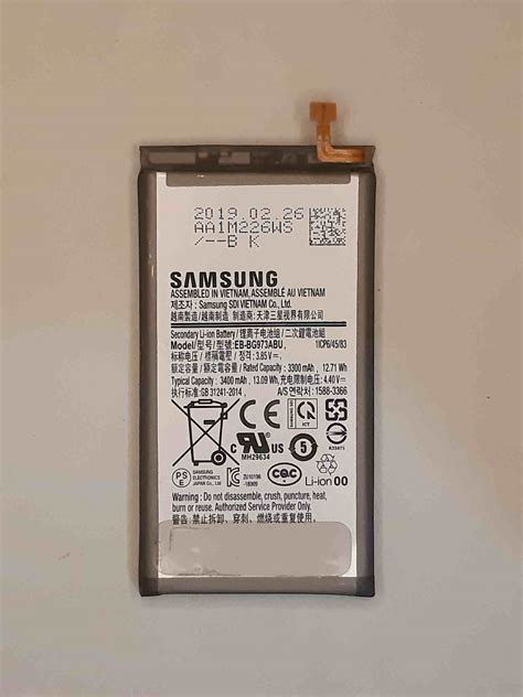 100% Original Samsung Galaxy S10 Battery