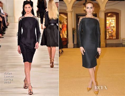 Camilla Belle In Ralph Lauren Ralph Lauren Sao Paulo Store Opening