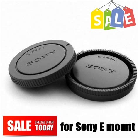 Camera Rear Lens Cap Body Front Cover Kit For Sony E Mount NEX Nex 3