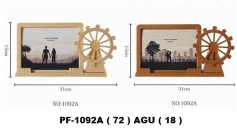 Brown Plastic Photo Frame For Gift Size 5x7 Inch At Rs 126 Piece In