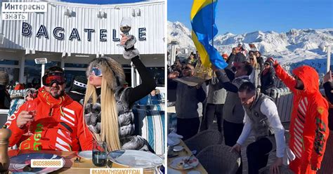 1000 € за шампусик. В Сети показали, как украинцы шикуют в Куршавеле