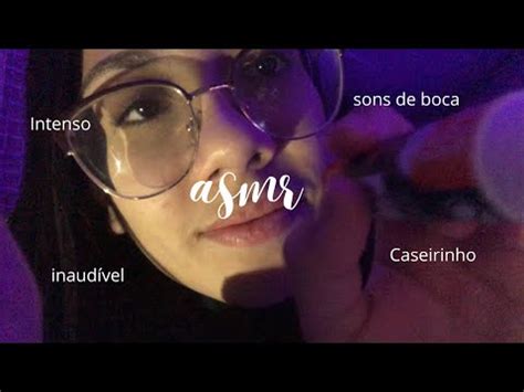 ASMR CASEIRINHO INAUDÍVEL e SONS de BOCA hand sounds caseirinho