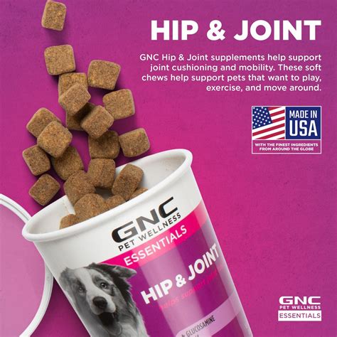 Discontinued Gnc Pets Essentials Hip And Joint Soft Chews Dog