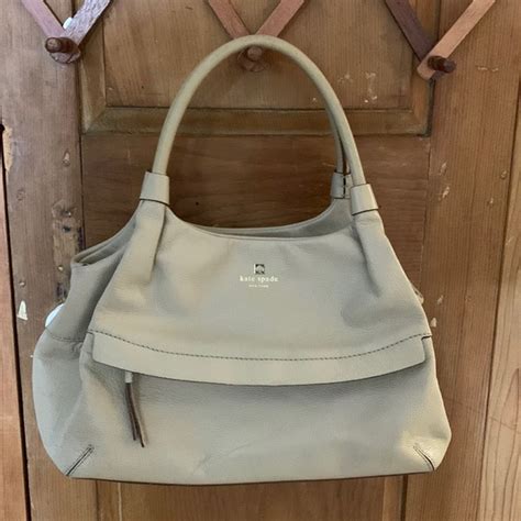 Kate Spade Bags Kate Spade Stevie Taupe Leather Satchel Shoulder