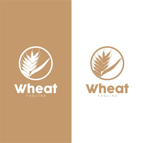 Wheat Logo Grain Design Simple Illustration Template 29152917 Vector Art at Vecteezy