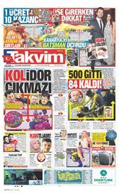 Ekim Cuma Takvim Gazetesi Man Et