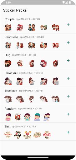 Love Couple Stickers Wasticker For Pc Mac Windows 111087 Free