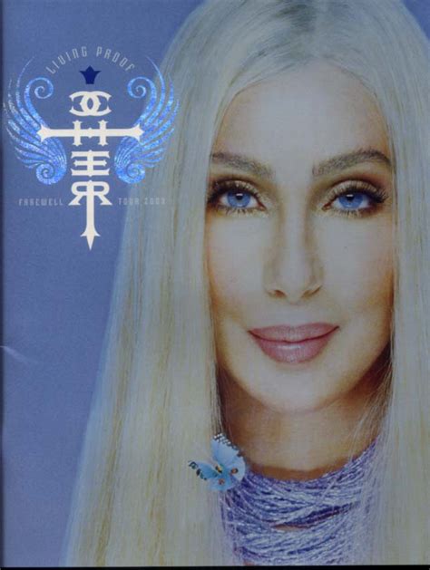 Cher Living Proof Farewell Tour 2003 souvenir program