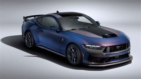 2024 Ford Mustang Dark Horses Blue Ember Paint Gives Strong