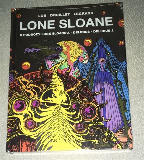 Lone Sloane Philippe Druillet Rare Hc Comic Book Limited Run For