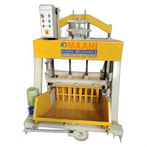 Automatic Solid 1 Mm Fly Ash Bricks Cement Bricks Making Machine At Rs