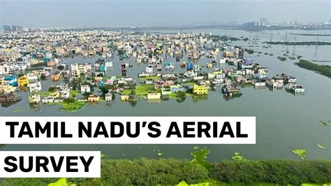 Video Aerial Shots Show Chennai Still Submerged After Heavy Rain