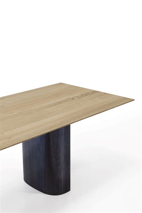 JEFF Rectangular Chestnut Table By Porro Design Gabriele Oscar Buratti