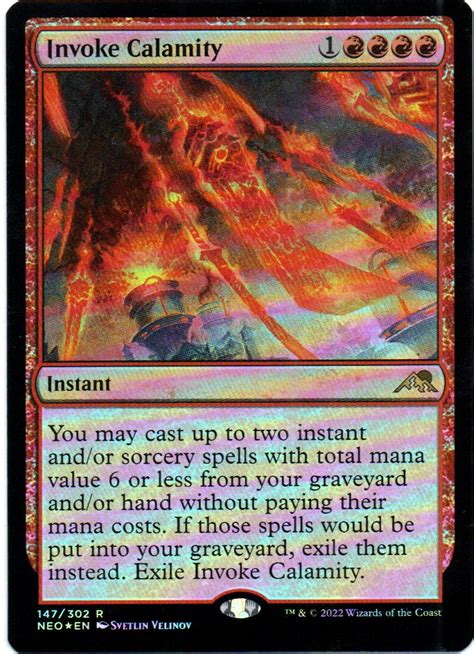 Invoke Calamity Magic Foil