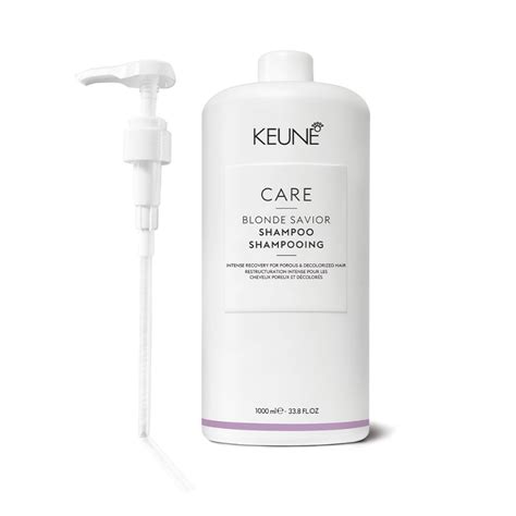 Keune Care Blonde Savior Shampoo 1 Litre With Pump NevoShop Au