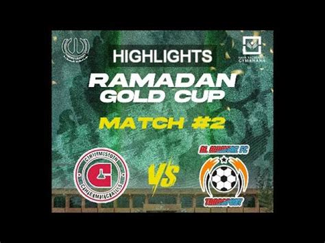 Highlights Ramadan Gold Cup Football Tournament Match