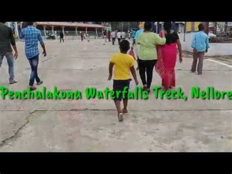 Penchalakona Waterfalls Treck Nellore Youtube