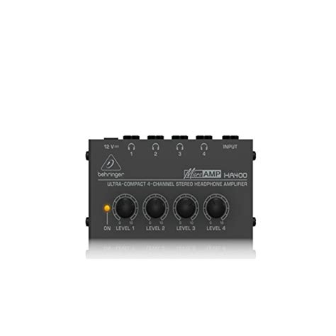 Buy Behringer Ha400 4 Channel Headphone Amplifier Online