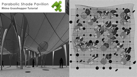 Parabolic Shade Pavilion Rhino Grasshopper Tutorial Youtube