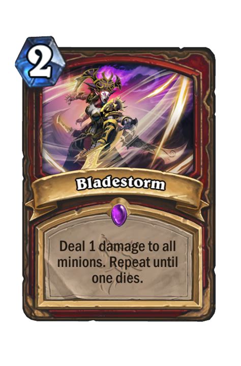 Bladestorm Core Best Hearthstone Decks HSReplay Net