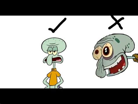 Real Squidward Don T Turn Into Cannibal Expect His Alter Ego Insane