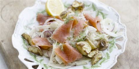 Shaved Fennel And Smoked Salmon Salad Oregonian Recipes