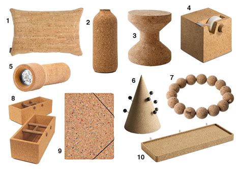 10 Modern Products Made From Cork Design Milk