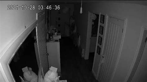 Couple Spooked By Ghoulish Orbs Seen On Home Security Cameras Along