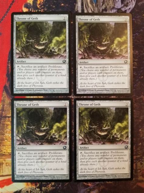 Throne Of Geth 4x 50 Off 30 Magic The Gathering Mtg Card Ebay