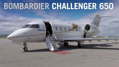 Flying Aboard The Bombardier Challenger 650 Business Jet Aintv Youtube