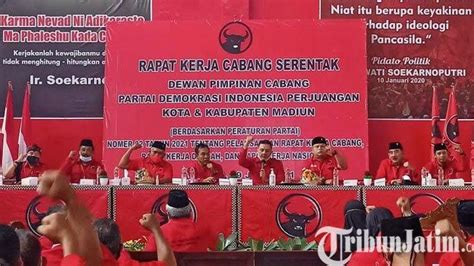 Pdip Kota Madiun Lakukan Persiapan Menuju Hattrick Pemilu