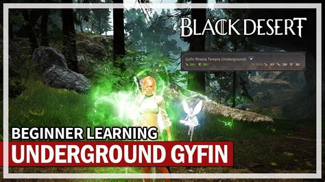 Learning Underground Gyfin Rhasia Temple 300 AP Zone Black Desert