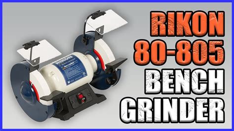 RIKON Professional Power Tools 80 805 Slow Speed Bench Grinder YouTube