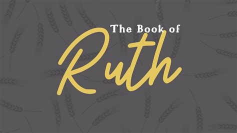 The Book of Ruth: An Introduction | Sermons | Lakeland Baptist Church