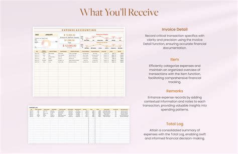 Expense Accounting Template in Excel, Google Sheets - Download ...