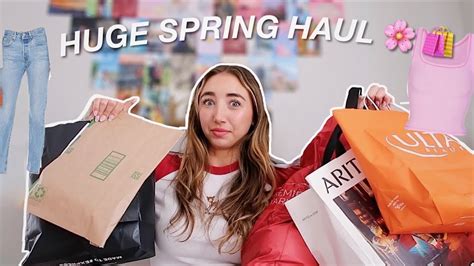 HUGE SPRING COLLECTIVE HAUL Skims Aritzia Ulta Amazon And More